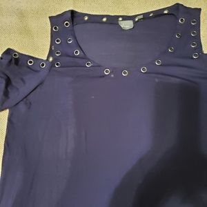 Women's cold shoulder tee